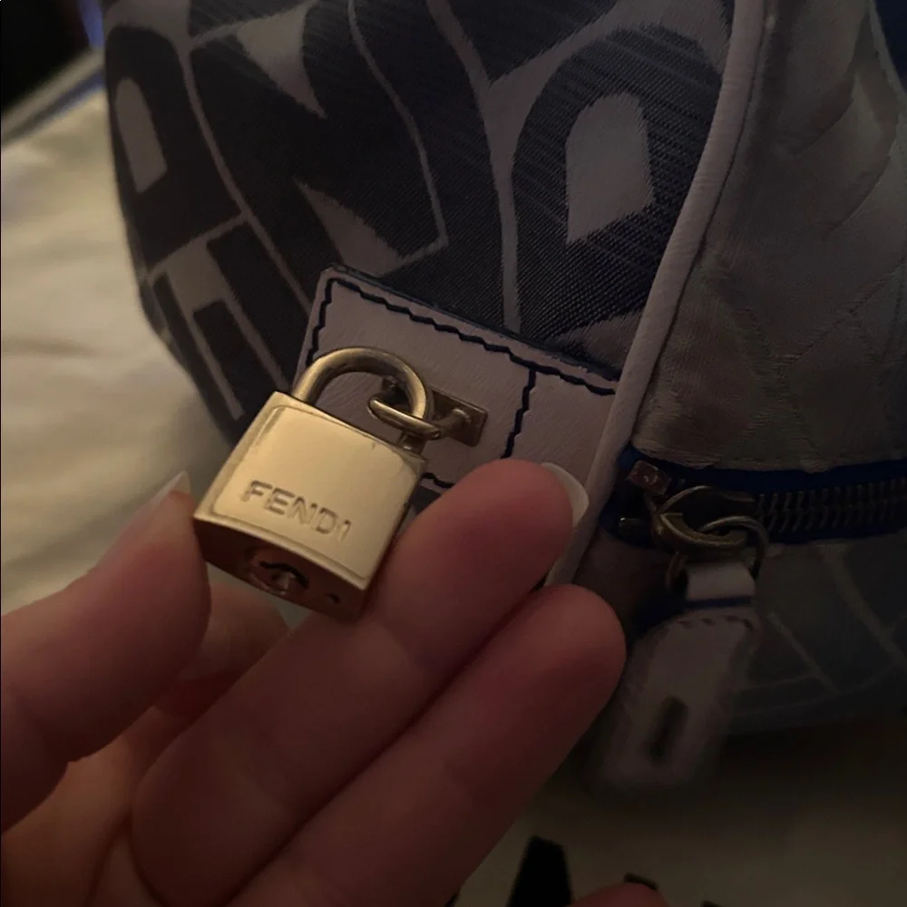 Fendi Forever Bauletto Boston Bag